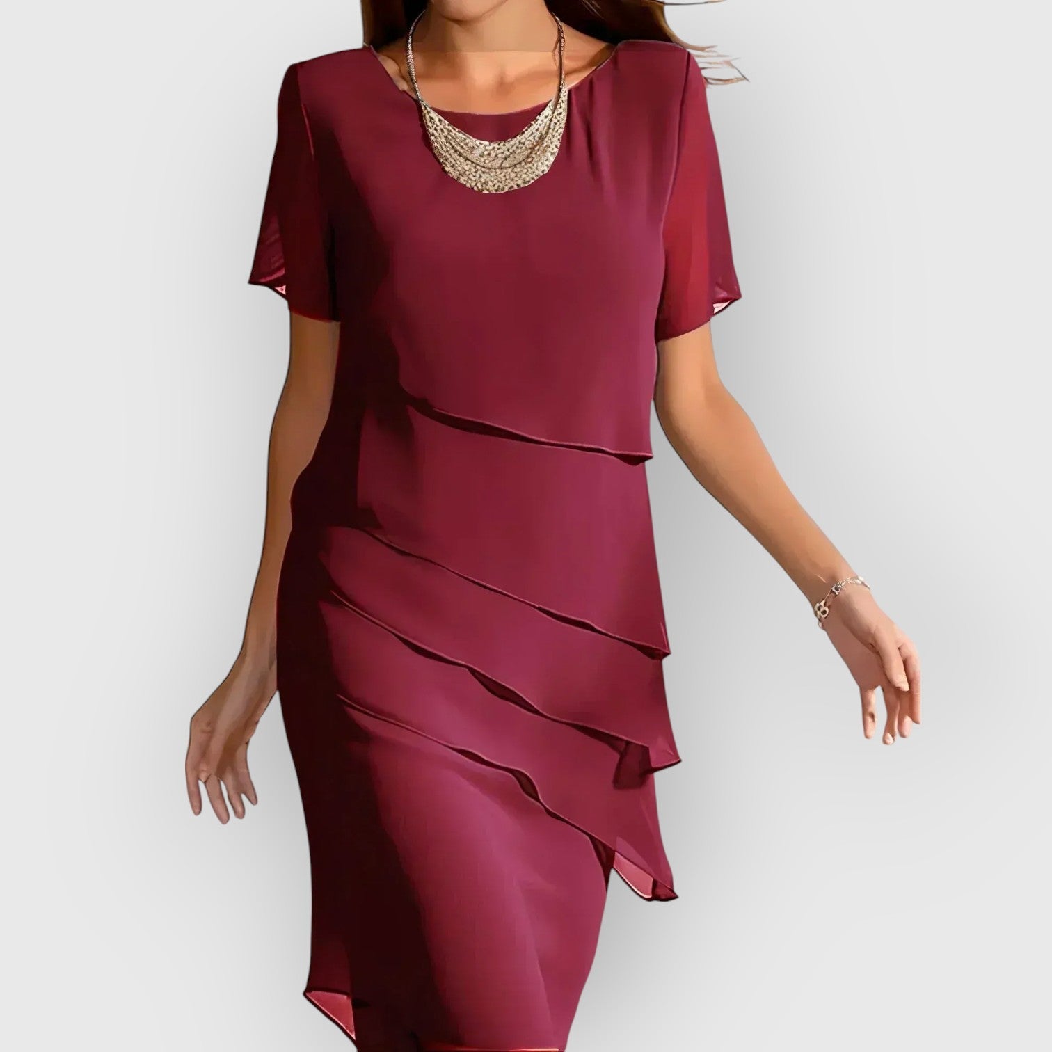 Beeckhoven™ | Elegante Jurk Met Buikbedekking