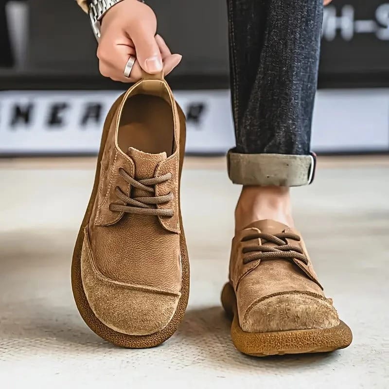 Beeckhoven™ | Klassieke Suède Veterschoenen voor Heren