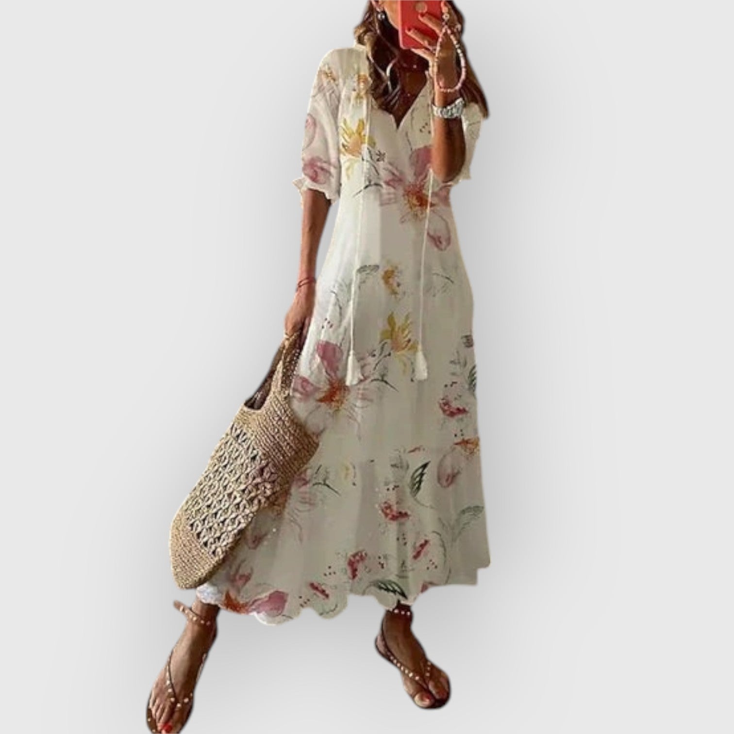 Beeckhoven™ | Boho-jurk met Buikbedekking
