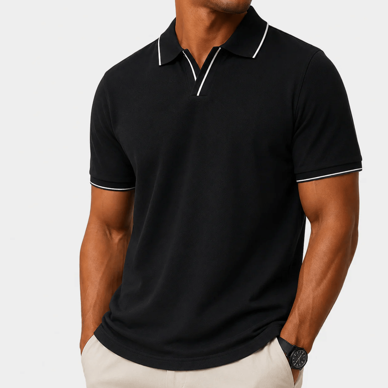 Beeckhoven™ | Stijlvolle Zomerpolo met Luxe Kraag