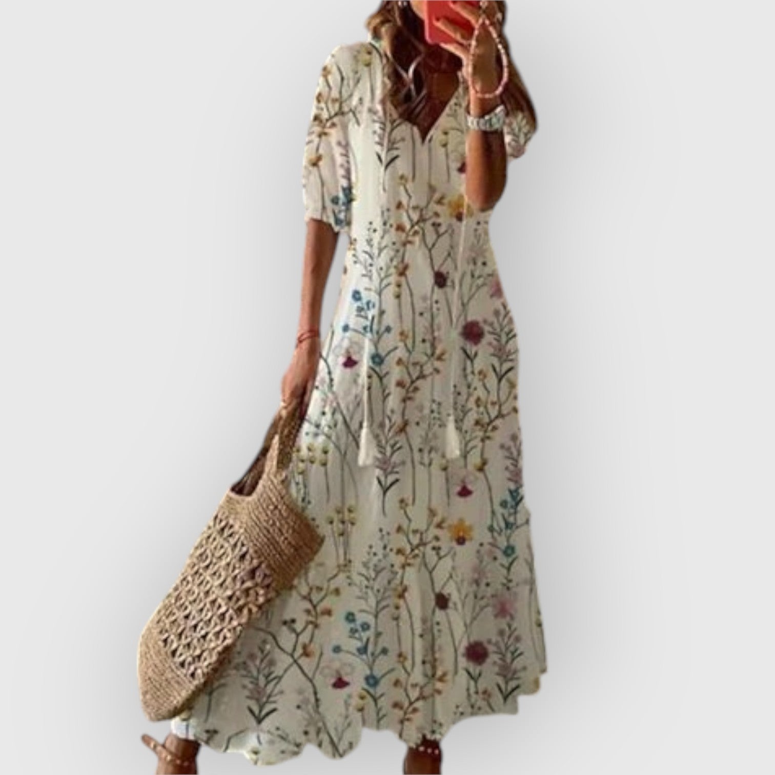 Beeckhoven™ | Boho-jurk met Buikbedekking