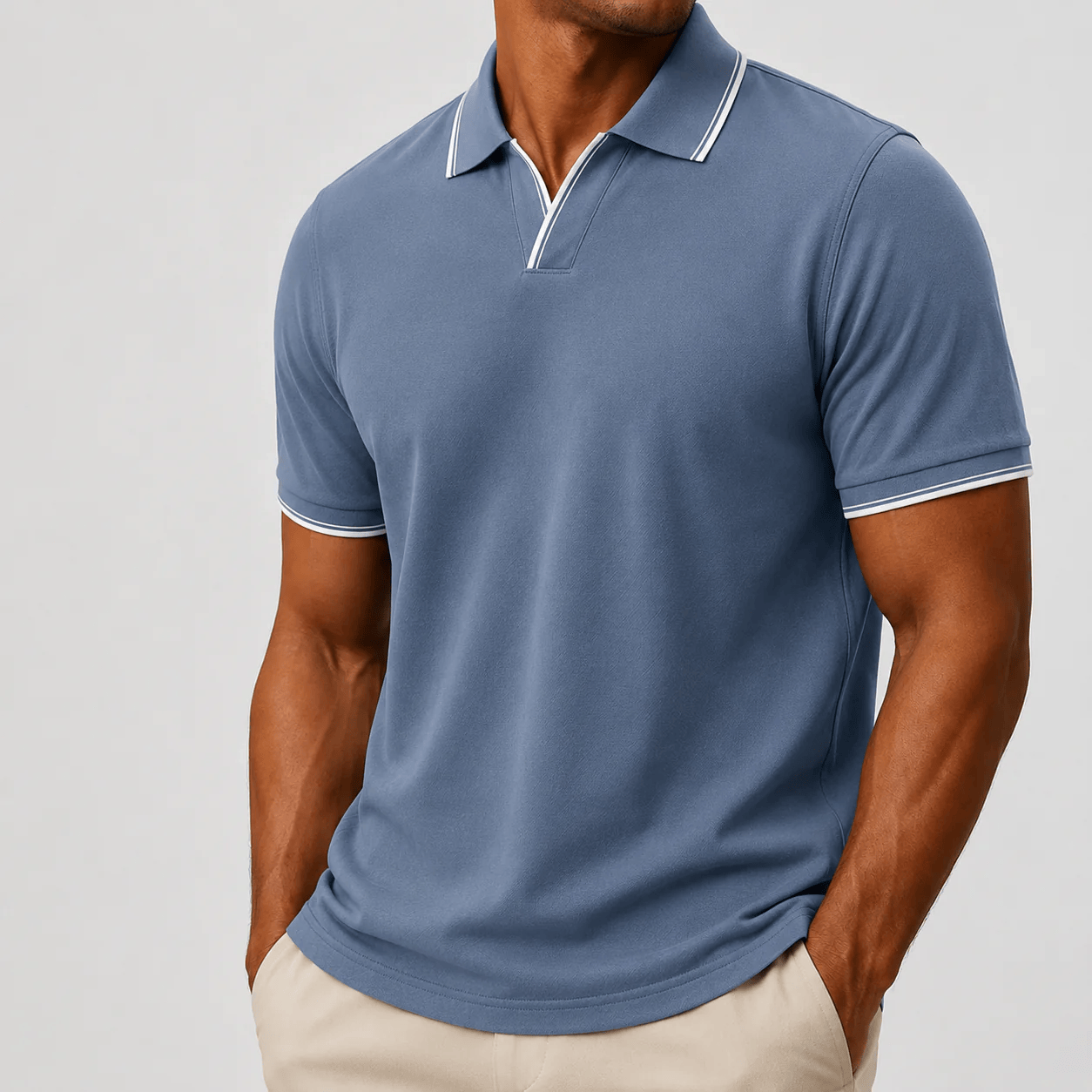 Beeckhoven™ | Stijlvolle Zomerpolo met Luxe Kraag