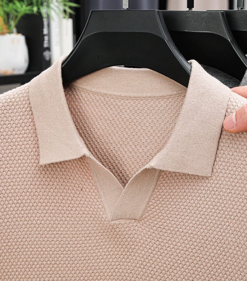 Beeckhoven™ | Luxe Heren Polo met Wafelstructuur