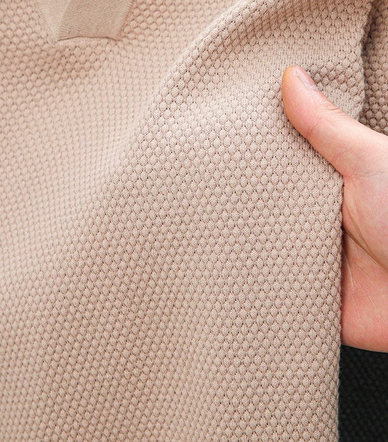 Beeckhoven™ | Luxe Heren Polo met Wafelstructuur