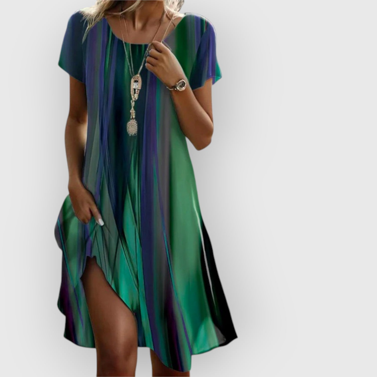 Beeckhoven™ | Boho Gradient Jurk