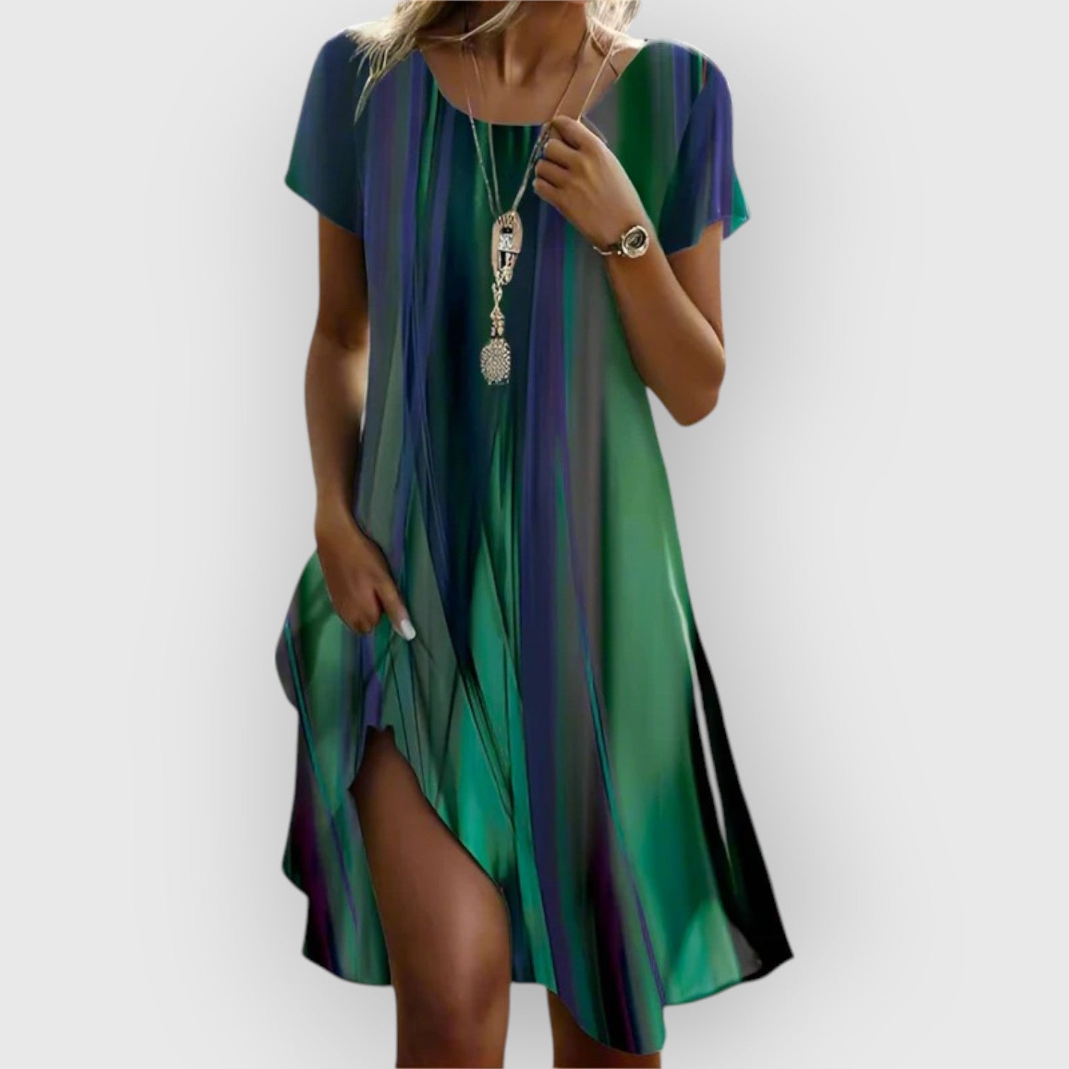 Beeckhoven™ | Boho Gradient Jurk