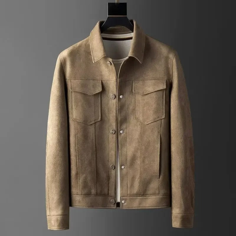 Beeckhoven™ | Luxe Suède-Look Overhemdjack