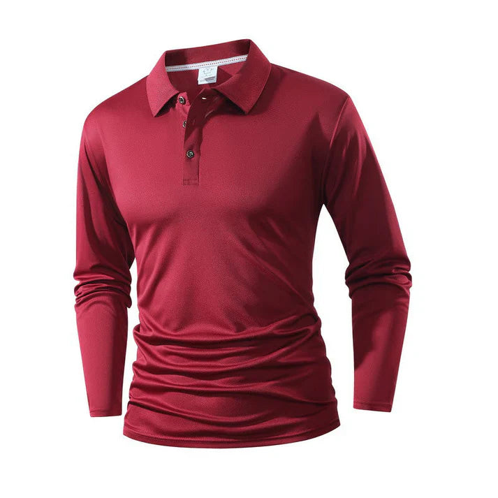 Beeckhoven ™ | Premium Heren Polo Met Lange Mouwen