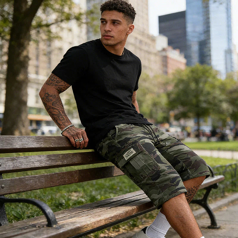 Beeckhoven™ | Camouflage Cargo Short voor Heren