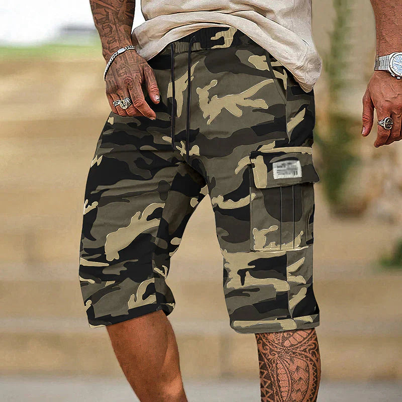 Beeckhoven™ | Camouflage Cargo Short voor Heren