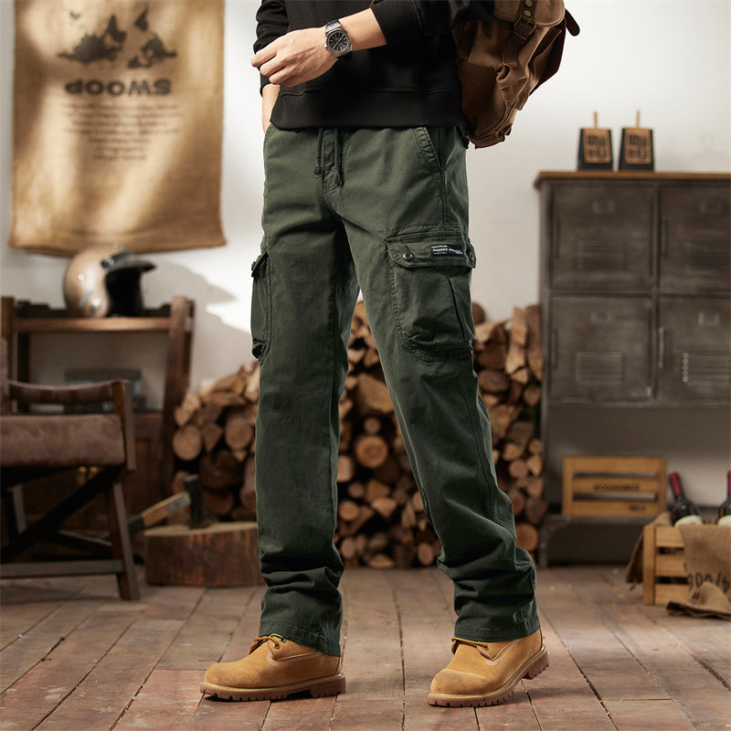 Beeckhoven™ | Stevige Cargo Broek met Meerdere Zakken