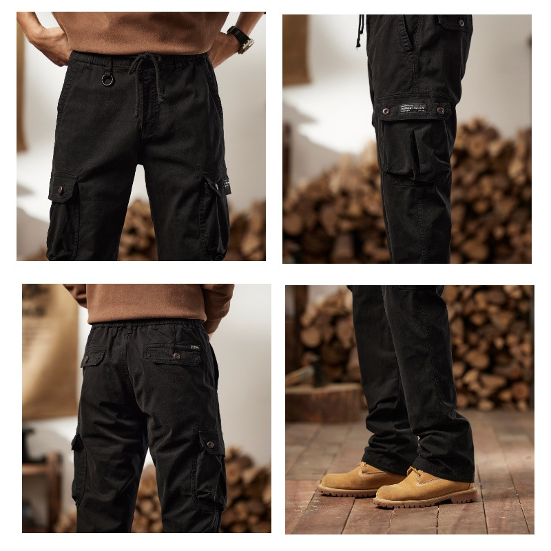 Beeckhoven™ | Stevige Cargo Broek met Meerdere Zakken
