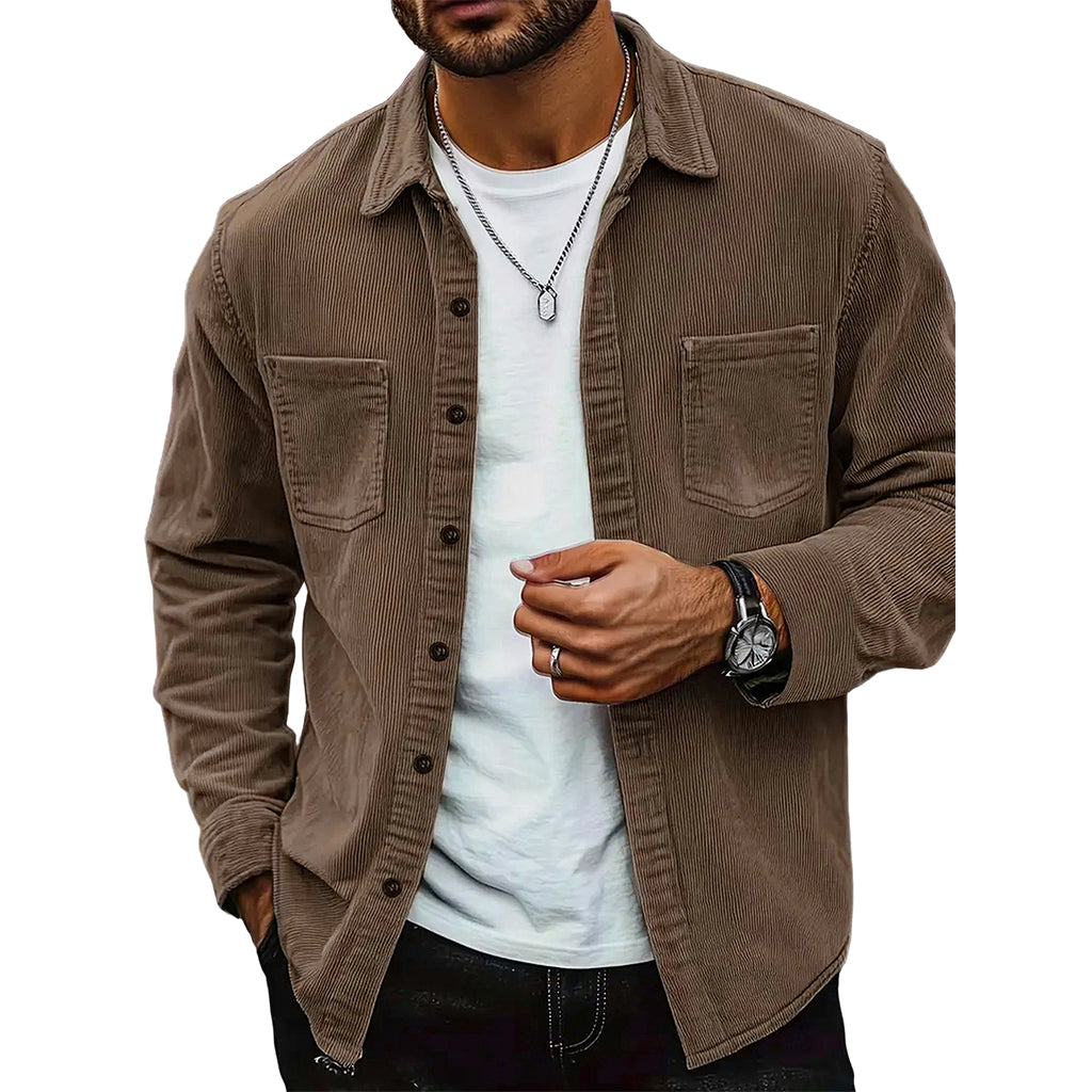 Beeckhoven™ | Casual Corduroy Jack voor Heren