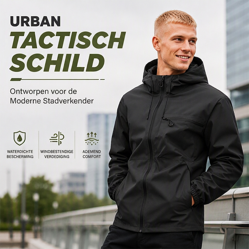 Beeckhoven™ | Waterdichte Heren Outdoor Jas Met Capuchon