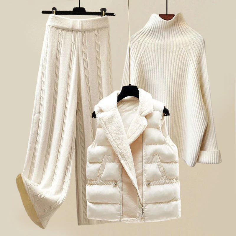 Marlijn™| Herfst Knit & Puff Set