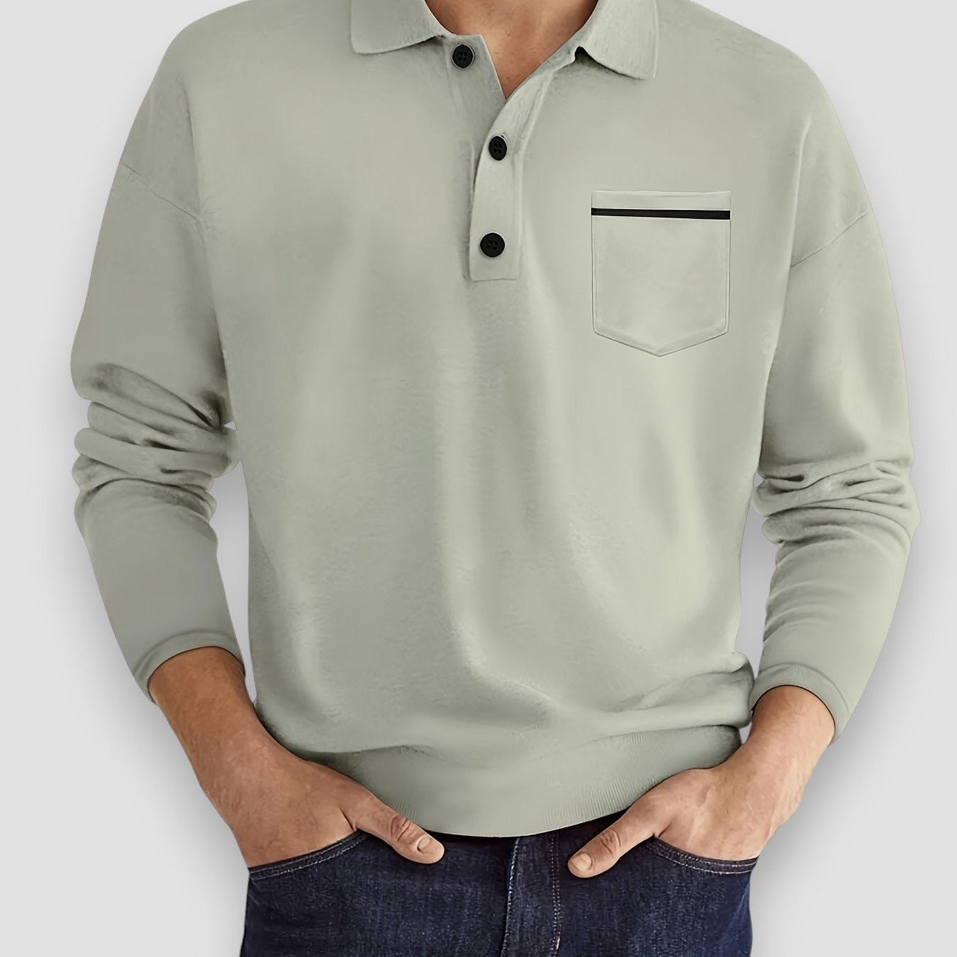 Beeckhoven™ | Casual Poloshirt Met Borstzak (1+1 GRATIS)
